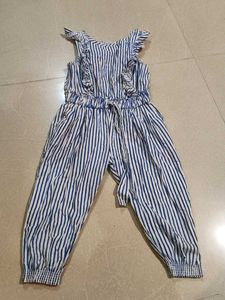 Cute Striped Jumpsuit