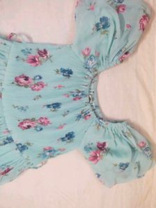 Floral Print Girls Dress (13 to 19 ) years