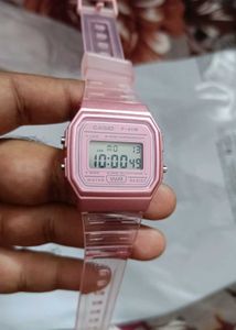 Original Casio Vintage Watch Pink