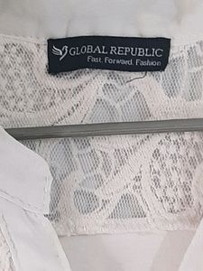 Pure White Lacey Cotton Top