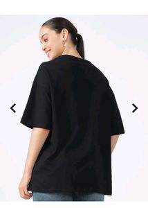 Shein Black Graphic Print T-Shirt