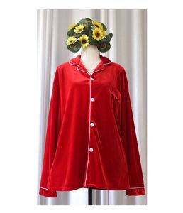 Korean Velvet Pajama Top
