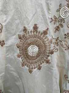 Heavy Embroidery Design Gown