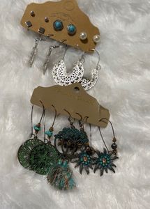 Assorted Statement & Minimalist Earring Collection