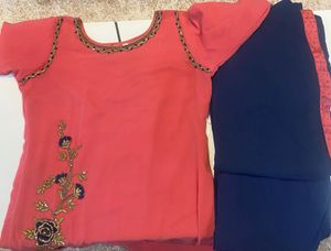 Party Wear Suit Full Set