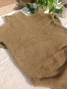 Cozy Olive Knit Sweater