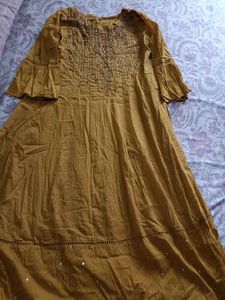 Elegant Mustard Kurta set