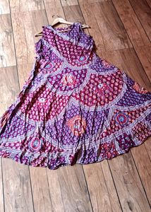 Multicolored Maxi Dress For Women