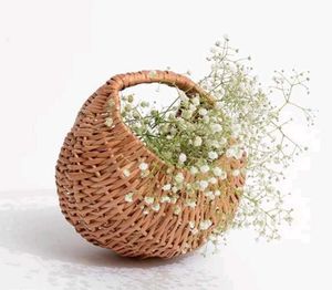Woven Basket with Handle