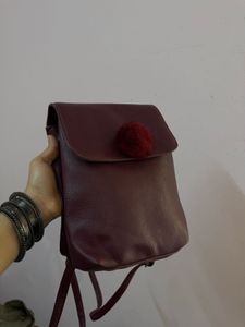‼️Brand New Burgundy Mini Backpack‼️
