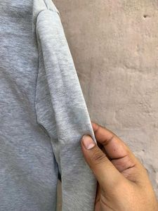 Asics orignal Gray Full Zip Hoodie
