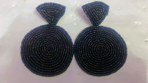 Beaded Statement Earrings