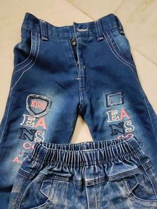 Kids&#39; Denim Pants &amp; Shorts Set