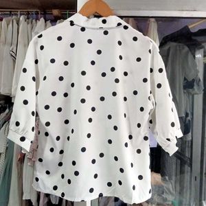 Polka Dot Blouse