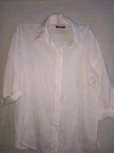 White Button-Down Shirt