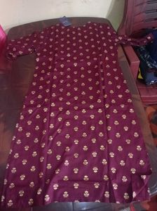 Elegant Maroon Kurta