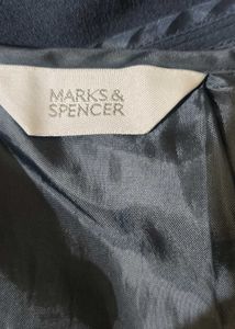 Marks And Spencer Chic Navy Blue Skirt