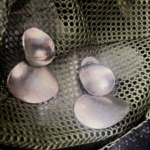 Silver Tone Drop Earrings