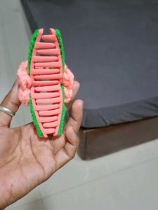 Cute Crochet Flower Hair Clip