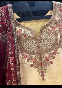 Beautiful Pakistani Embriodered Full Suit... New