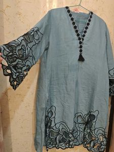 Cord Set With Net Dubatta