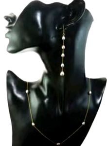 Necklace,Braslate,Eyerring Silver Chain adjustable