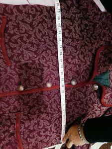 🇳🇿💫 🎀 Elegant Burgundy Coat