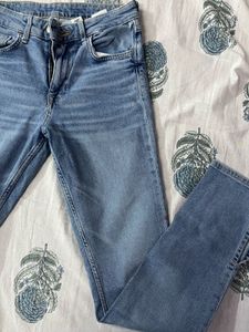 Light Wash Denim Jeans