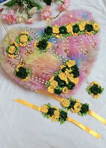 Haldi+Mehndi Jewellery Set