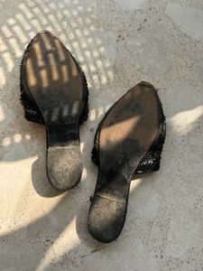 Steve Madden Embellished Mules