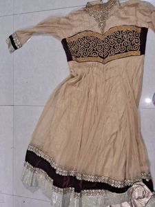 This is a partywear dress .