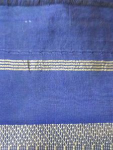 Regal Violet Silk Sari