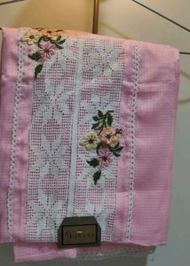 Pure Kota Doriya Suit With 3 Coloured Dupatta