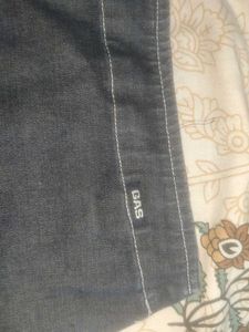 GAS Denim Mini Skirt