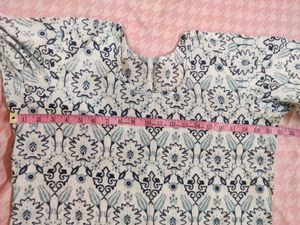 Floral Print Kurta
