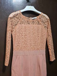 Elegant Lace-Top Jumpsuit