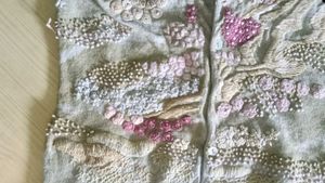 Beautiful Hand Embroidery Cadigan Top
