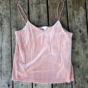 H&amp;M Hazel Velvet Cami Top