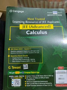 JEE Advanced Calculus - Cengage Textbook