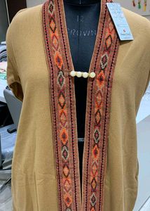 Elegant Embroidered Accent Shrugs