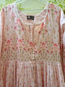 Floral Print Kurta