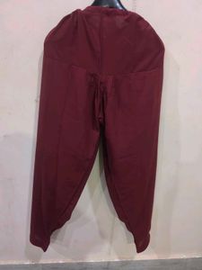 See through maroon georgette Suit