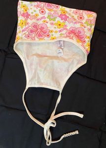 Vintage Barbie Floral Halter Top