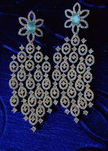 Zircon Tops Brass Metal
