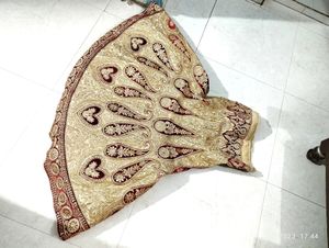 Bridal Lahenga Choli With Full Work Dupata In Gold