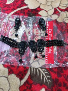 Elegant Black Jewelry Set