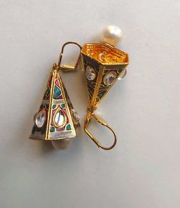 Kundan Meena Earings