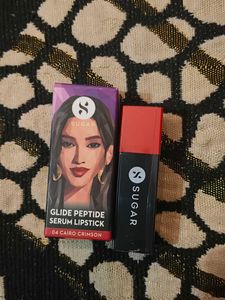 Sugar Glide Peptide Lipstick - Cairo Crimson