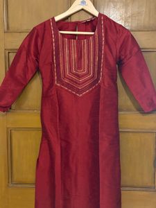 Stunning Red Kurta