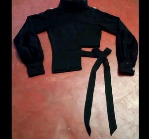Korean High Neck Top